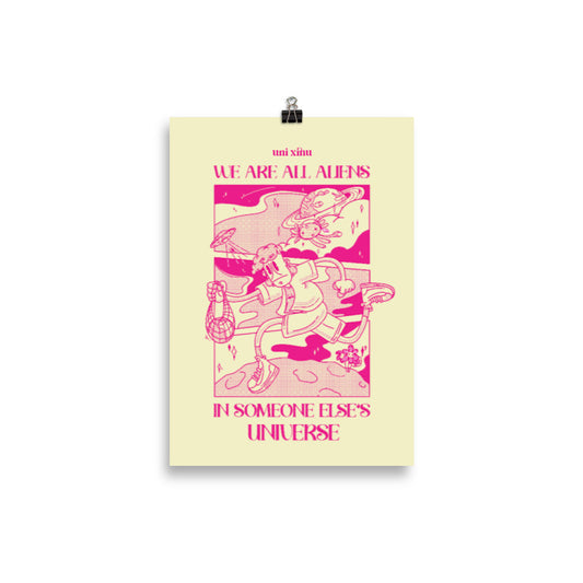 ART PRINT | WE ARE ALL ALIENS