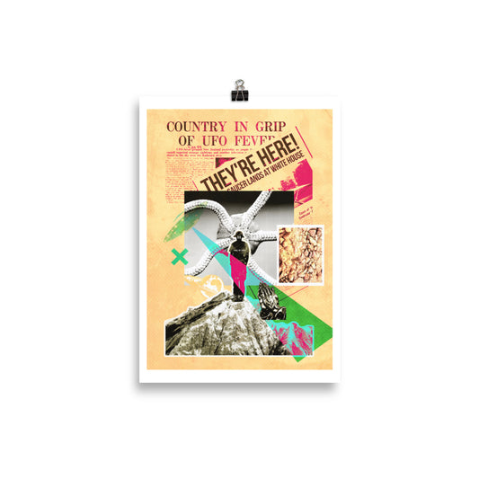 PRAY TO THE ALIENS | ART PRINT