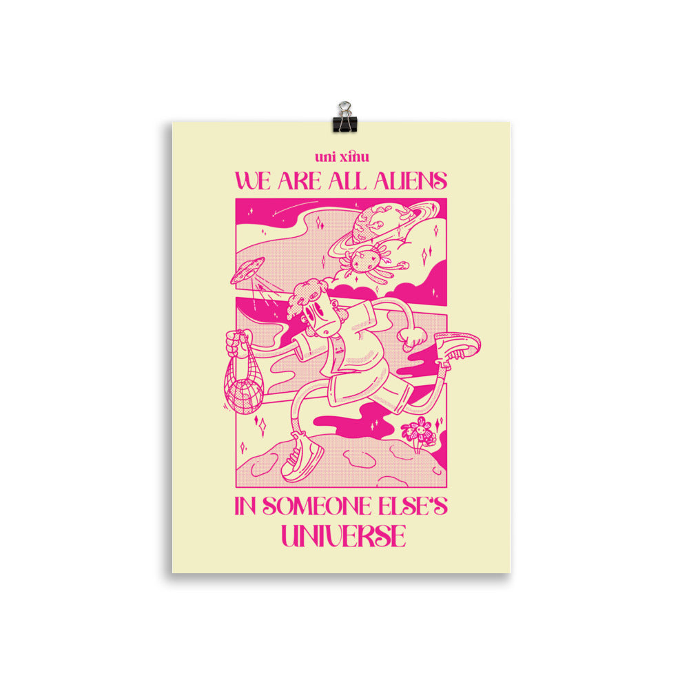ART PRINT | WE ARE ALL ALIENS