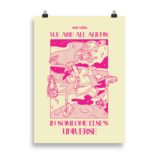 ART PRINT | WE ARE ALL ALIENS