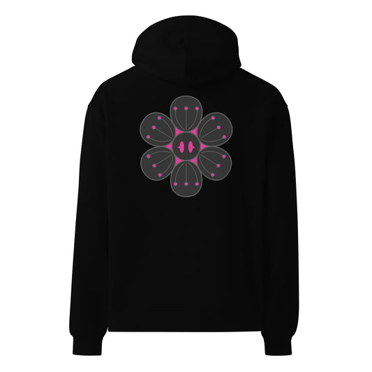 Unisex Oversized Hoodie | UNI x INU Flower | Premium