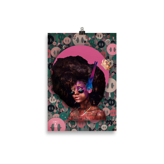 ART PRINT | AFRO QUEEN