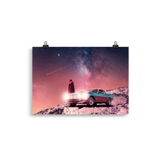 PARKED IN SPACE| ART PRINT