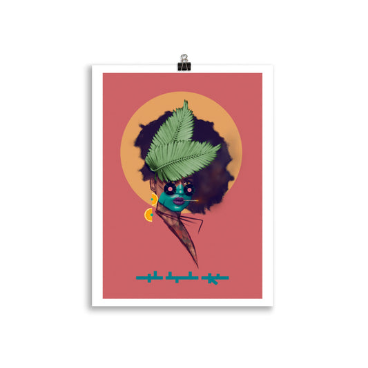 EAT ORANGES TO BE COOL | ART PRINT