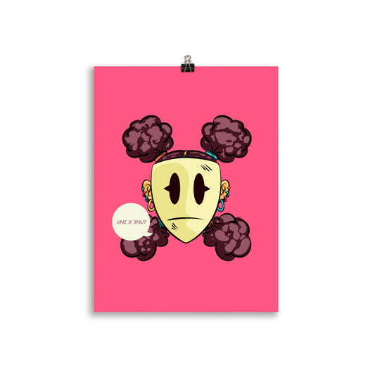 ART PRINT | MASK, UNI X INU?