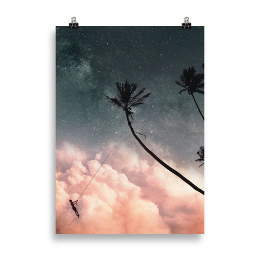 PALMS IN SPACE | ART PRINT