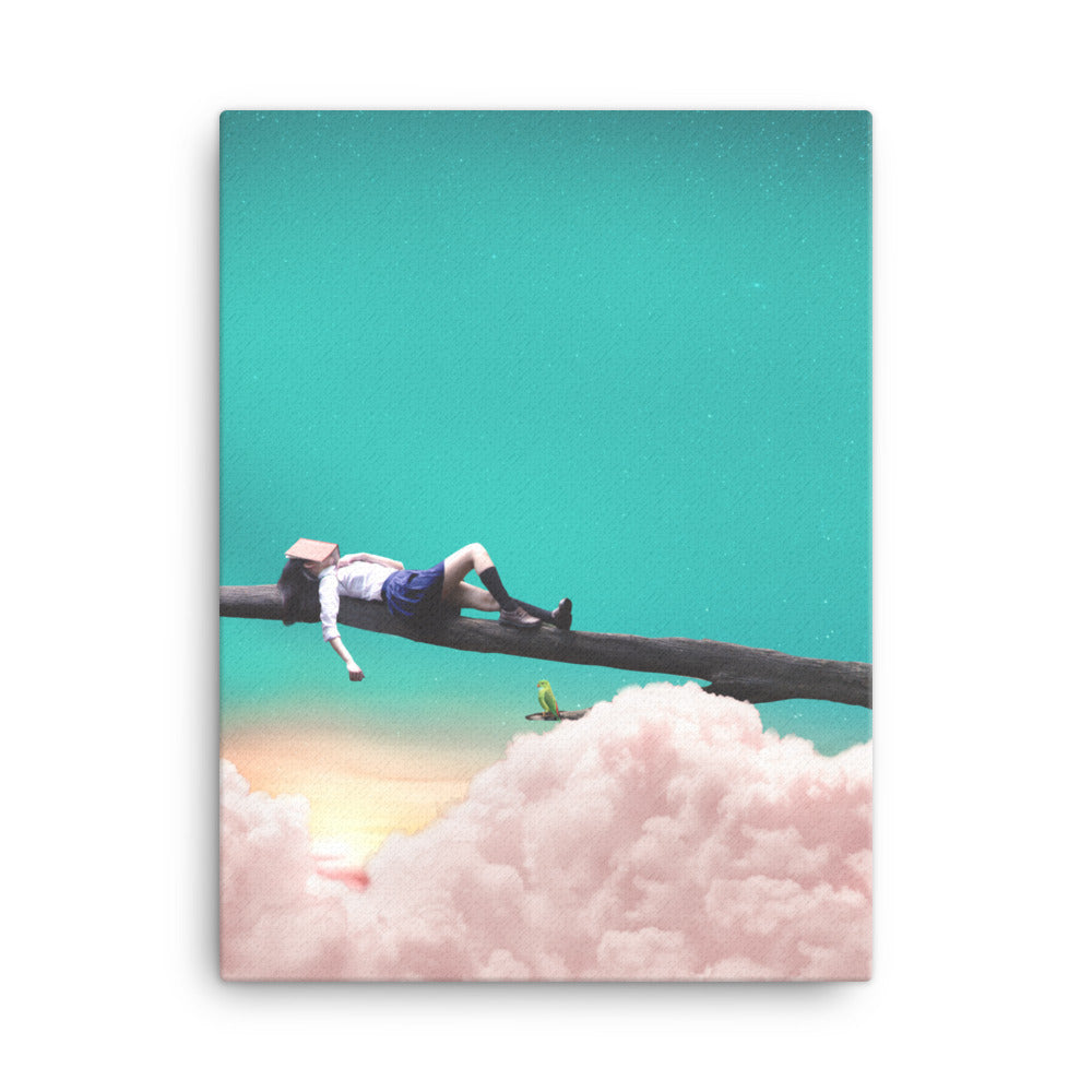 Cloudey Dreams and Poems | Canvas Art Print