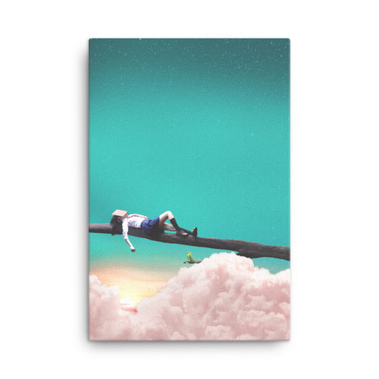 Cloudey Dreams and Poems | Canvas Art Print