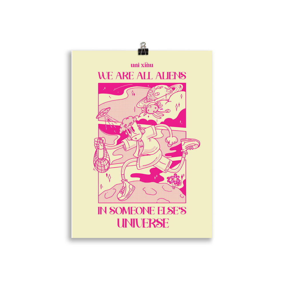 Art Print | We Are All Aliens