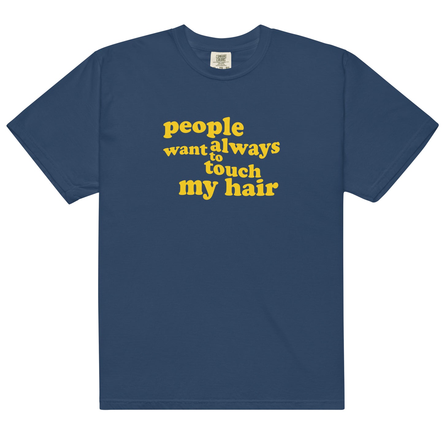 Unisex garment-dyed heavyweight t-shirt