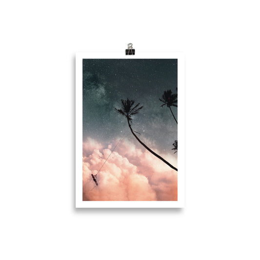 Palms in Space | Art Print