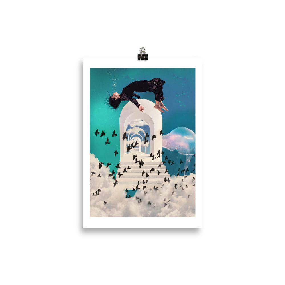 Clouds and Jellyfish | Art Print