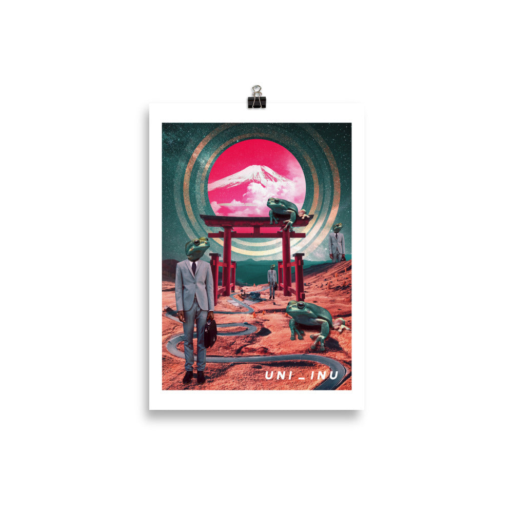 Art Print | Frogin Out