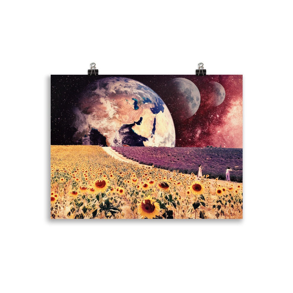 Alien Sunflowers | Art Print