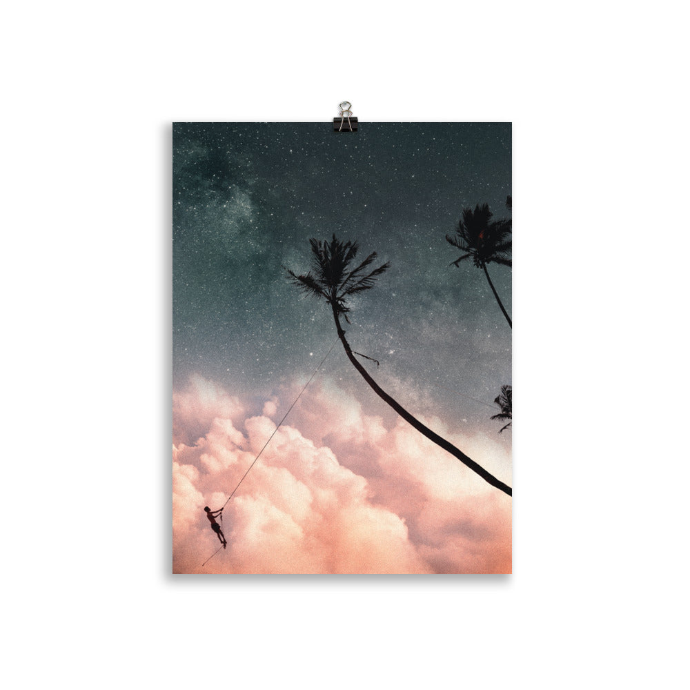 Palms in Space | Art Print