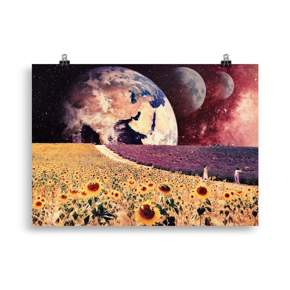 Alien Sunflowers | Art Print