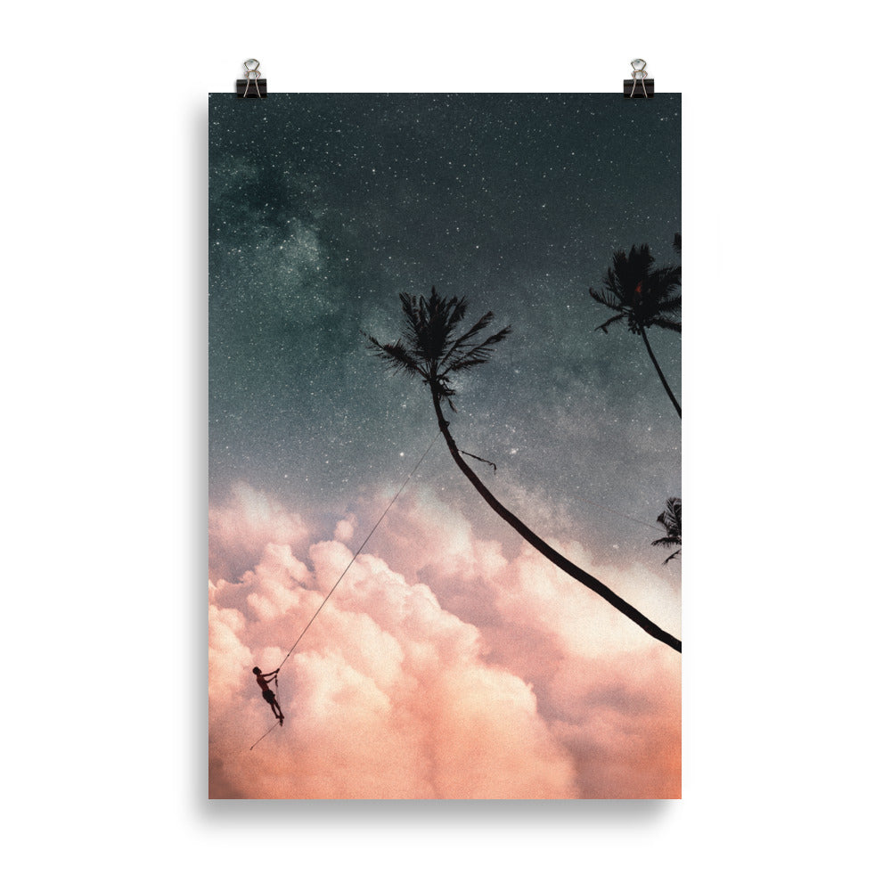 Palms in Space | Art Print