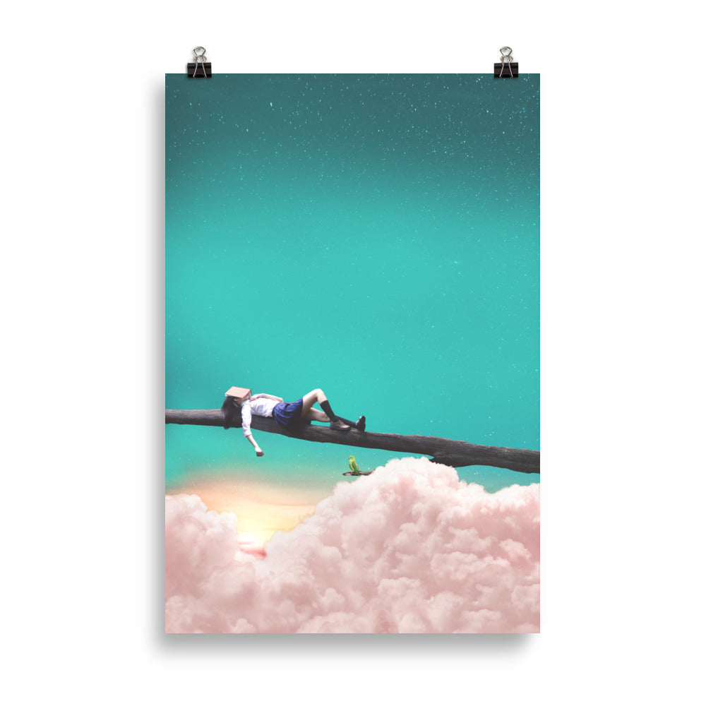 Cloudy Dreams and Poems | Art Print